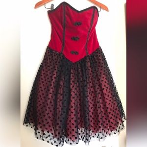 Vintage Ballerina Cocktail-Evening Dress